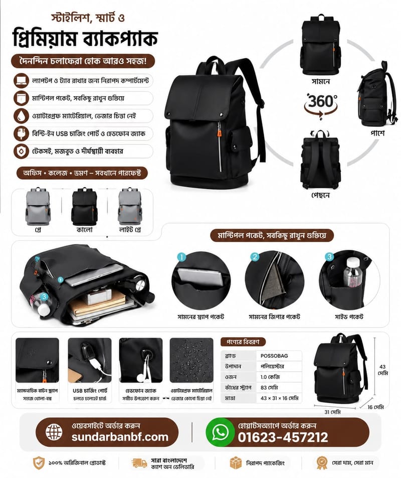 Premium Smart Backpack