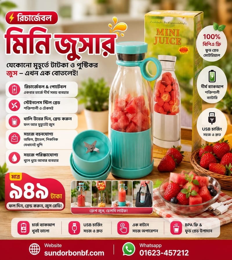 Mini Rechargeable Juicer
