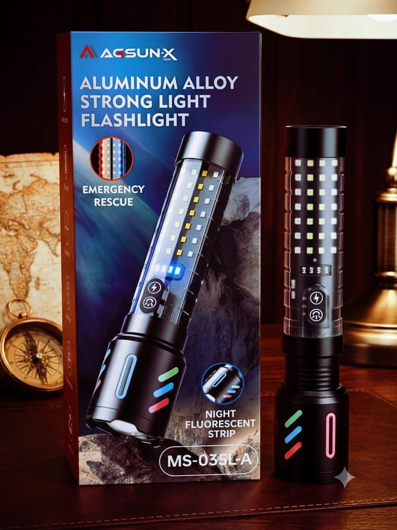 đĻ AGSUNX 20W Rechargeable Power Bank FlashlightāĻ
āύā§āϧāĻāĻžāϰ⧠āĻāĻĒāύāĻžāϰ āύāĻŋāϰā§āĻāϰāϝā§āĻā§āϝ āϏāĻā§āĻā§! āĻļāĻā§āϤāĻŋāĻļāĻžāϞ⧠20W LED āĻāϞā§, āĻĻā§āϰā§āĻāϏā§āĻĨāĻžāϝāĻŧā§ āĻŦā§āϝāĻžāĻāĻžāϰāĻŋ āĻāĻŦāĻ Power Bank āϏā§āĻŦāĻŋāϧāĻžāϏāĻš āĻĒā§āϰāĻŋāĻŽāĻŋāϝāĻŧāĻžāĻŽ āĻŽāĻžāύā§āϰ āϰāĻŋāĻāĻžāϰā§āĻā§āĻŦāϞ āĻĢā§āϞā§āϝāĻžāĻļāϞāĻžāĻāĻāĨ¤