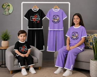 Half Sleeve T-shirt and Pant Set 2 pis Combo 🔥(Export Quality ) 1