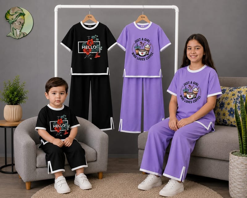 Half Sleeve T-shirt and Pant Set 2 pis Combo 🔥(Export Quality )