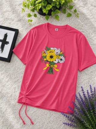 Stylish Ladies Drop Shoulder Tshirt 4