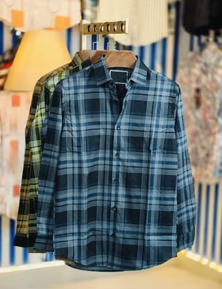 Pure Cotton full Sleeve Check & Print  5