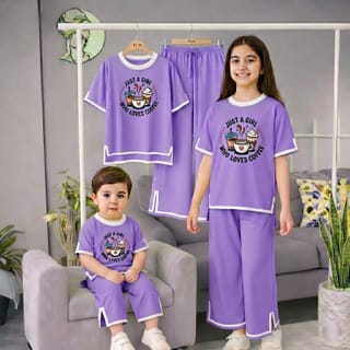 Half Sleeve T-shirt and Pant Set 2