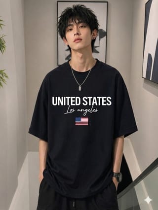 Stylish Drop Shoulder T-Shirt 2
