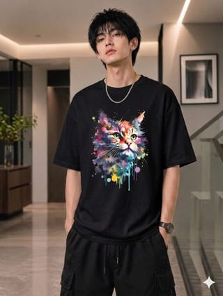 Stylish Drop Shoulder T-Shirt 3