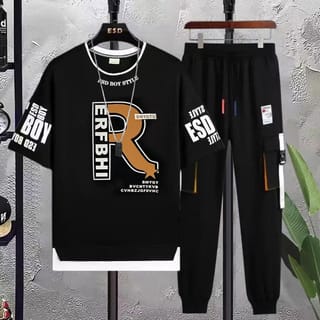 Half Sleeve T-Shirt & Trouser Set 2