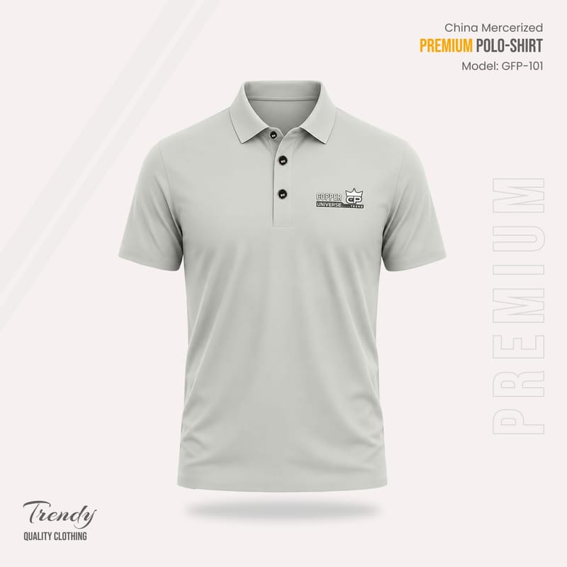 Export Quality China Mercerized Polo Shirt