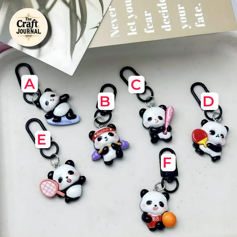 Panda Keychain