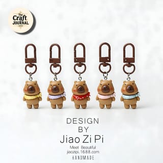 Capybara Keychain 2