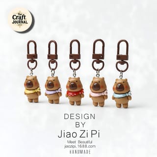 Capybara Keychain 3