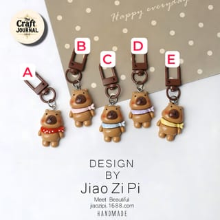 Capybara Keychain 5