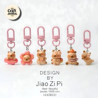 Capybara Keychain 3