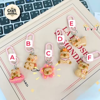 Capybara Keychain 4