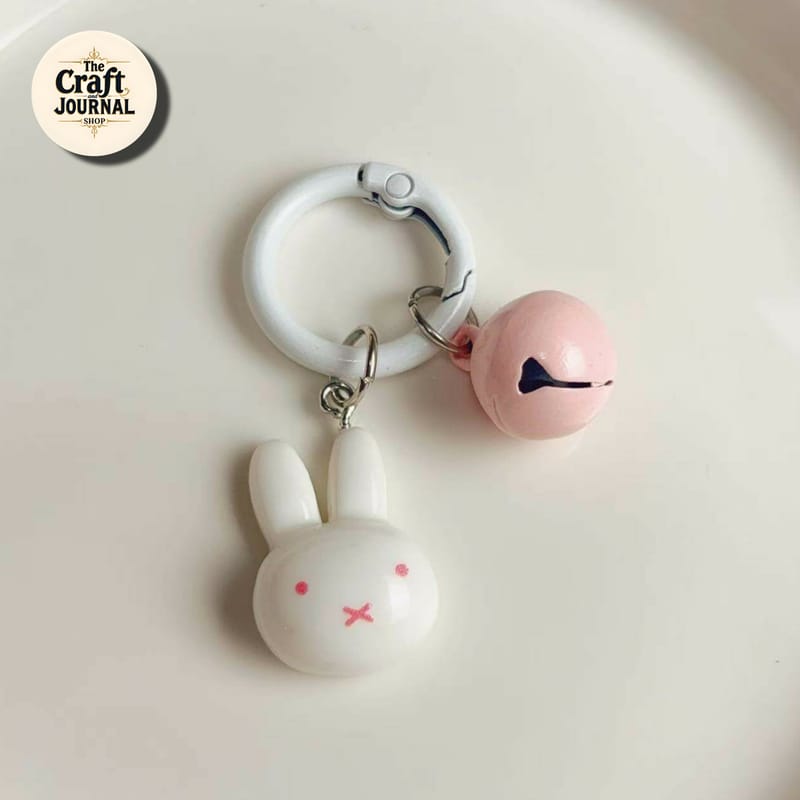 Bunny Bell Keychain