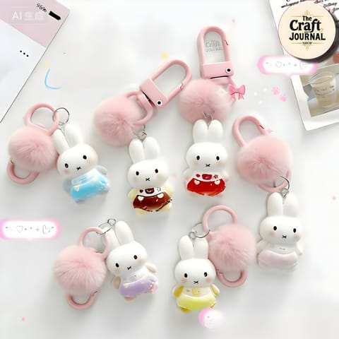 Bunny Doll Plus Keychain