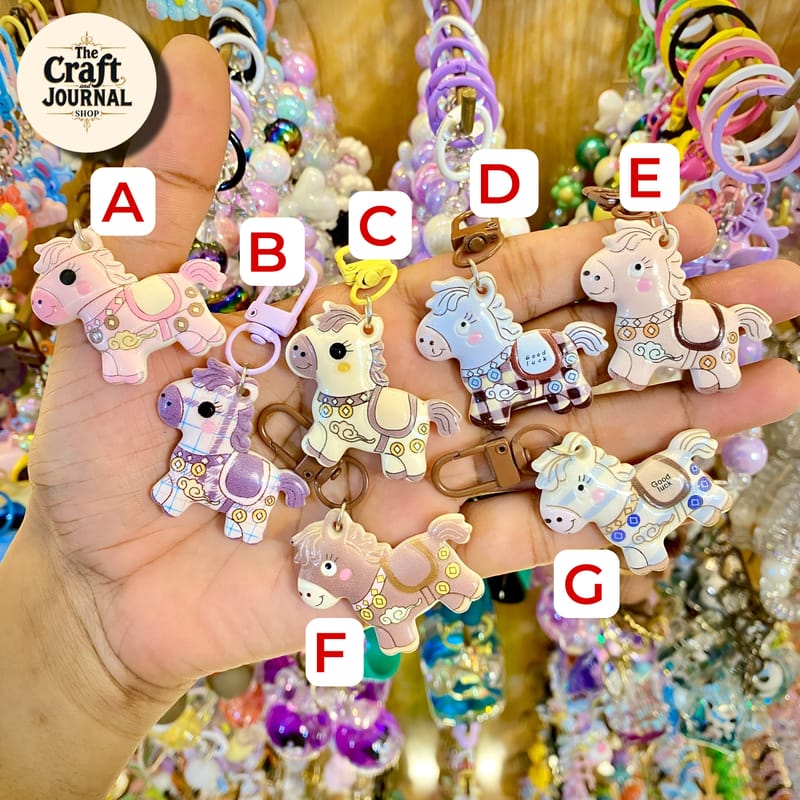 Horse Keychain
