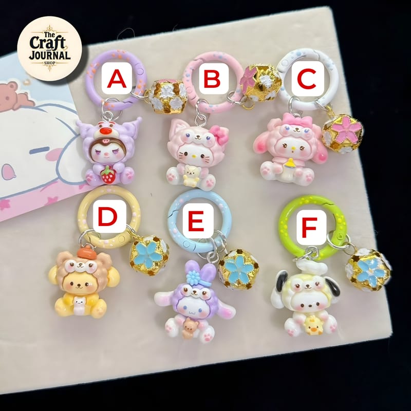 Kawaii Character Keychain