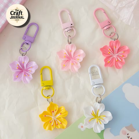 Sakura Blossom Keychain