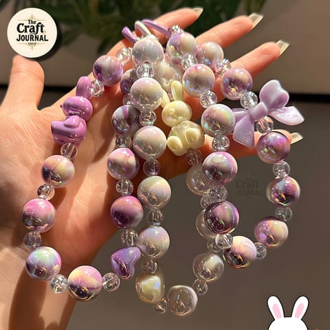 Dreamy Pearl Beaded Keychain