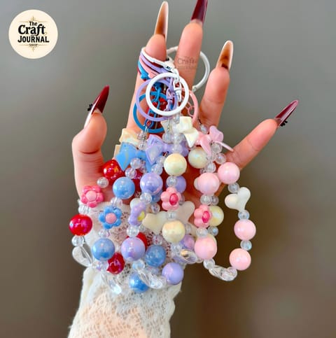 Colorful pastel Phone Charm