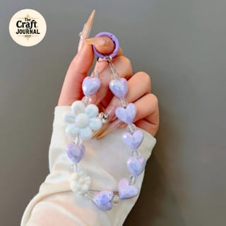 Pearl Bracelet Phone Charm 2