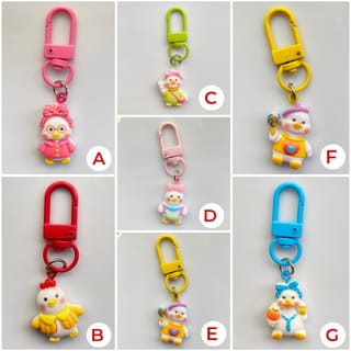 Cute Duckling Character Keychain 5