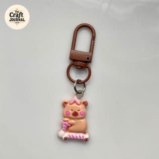 Capybara Charm Keychain 4
