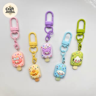 Sanrio Ice-Cream Keychain 1