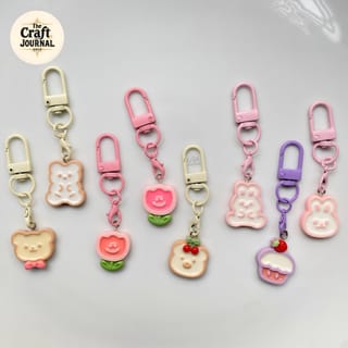 Cute Cookie Charm Keychain 1