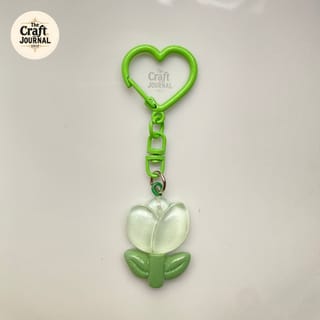 Tulip Charm Keychain 2