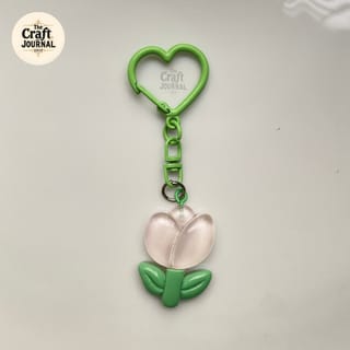 Tulip Charm Keychain 3