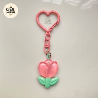 Tulip Charm Keychain 5