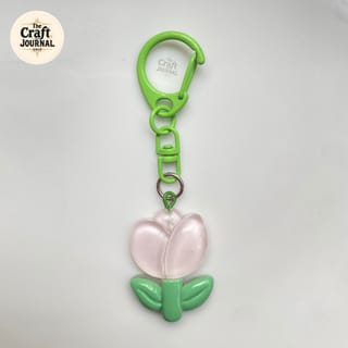 Tulip Charm Keychain 2