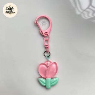 Tulip Charm Keychain 3