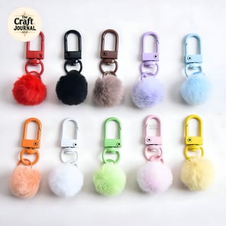 Pompom Keychain 4