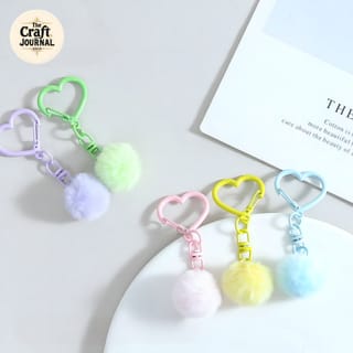 Pom Pom Love Keychain 3