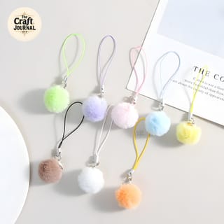 Pompom Phone Charm 1