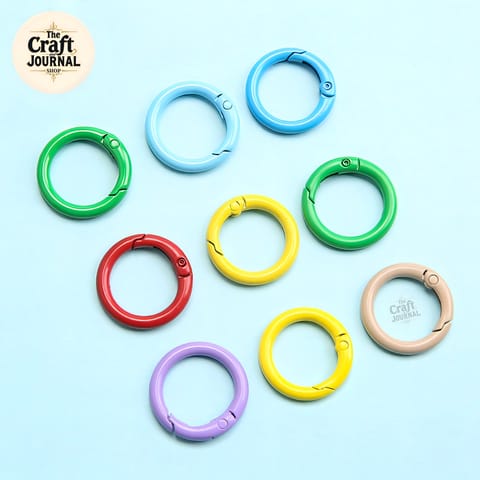 Colorful Swivel Clasp Round