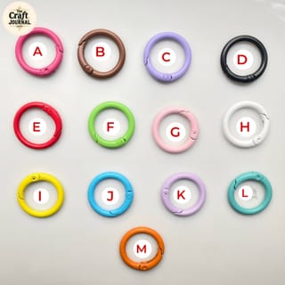 Colorful Swivel Clasp Round 4