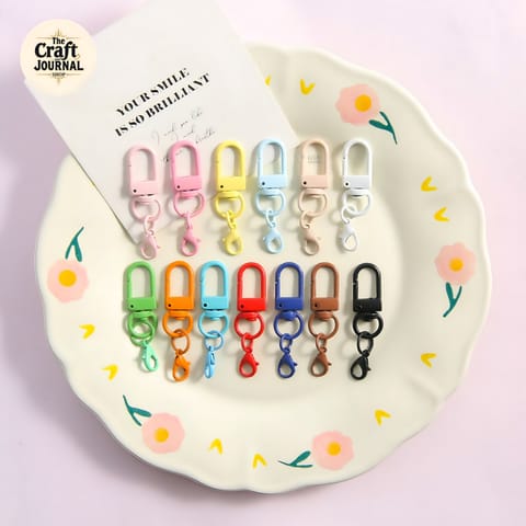 Colorful Swivel Clasp with Lobster