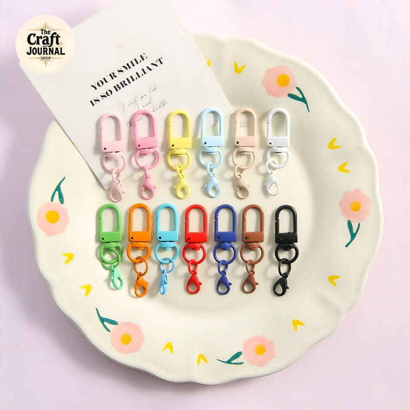 Colorful Swivel Clasp with Lobster