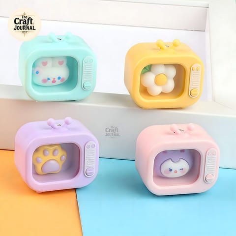 Mini TV Style Cute Keychains