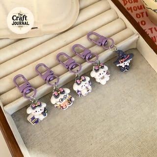 Kuromi Set Keychain 3