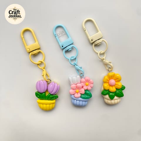 Little Garden Bouquet Keychain
