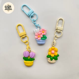 Little Garden Bouquet Keychain 2