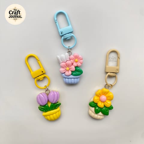 Little Garden Bouquet Keychain