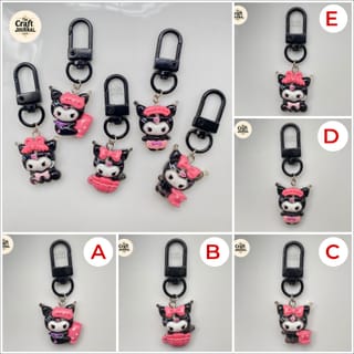 Kuromi Keychain 3
