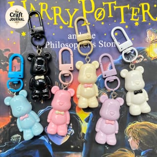 Cute Teddy Bear Keychain 2
