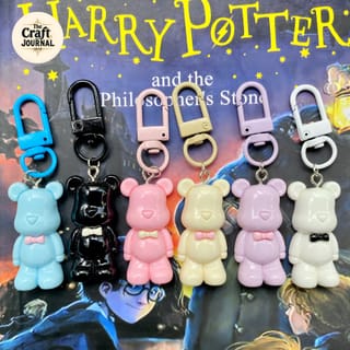 Cute Teddy Bear Keychain 3